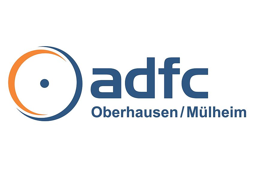 Das Logo des ADFC KV Oberhausen/Mülheim Das Logo des ADFC KV Oberhausen/Mülheim