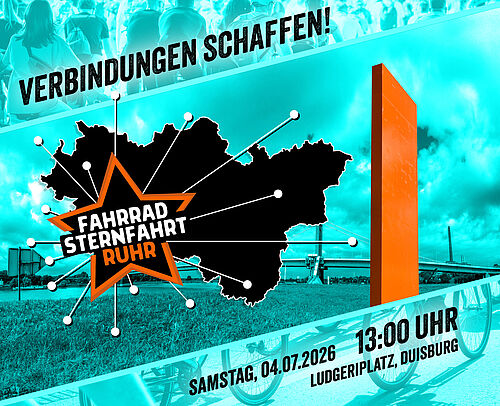 Sternfahrt Ruhr am 4.7. nach Duisburg